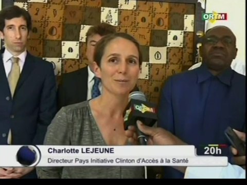 ORTM/L’initiative Clinton d’accès à la santé une fondation de l’ancien Président des Etats-unies Bill Clinton au coté des autorités sanitaires malienne pour sauver un million de vies