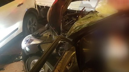 만취 상태로 운전하다 트럭 '쾅'...5명 다쳐 / YTN