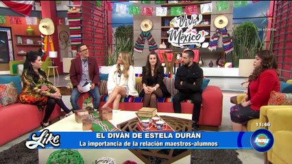 Conoce a los maestros de  Like, la leyenda    El Diván de Estela Durán   Hoy