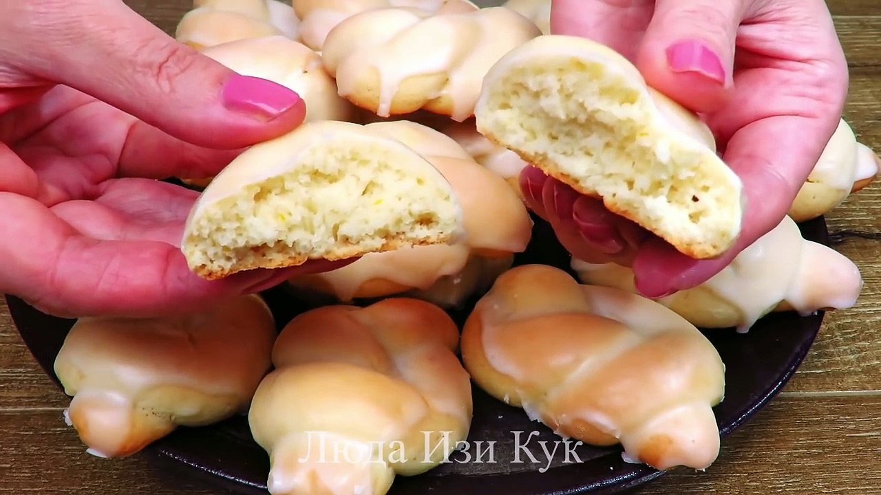 Итальянское лимонное печенье Вкусно Быстро Просто Тает во рту! печенье на детский праздник