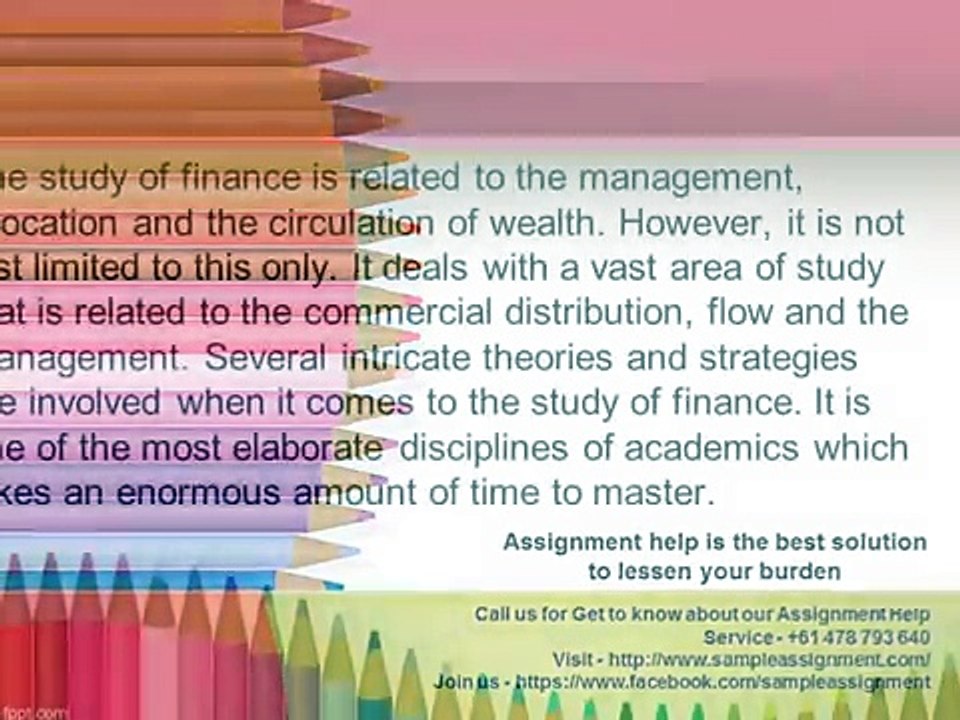 Assignment Help | Online Sample Assignment Video