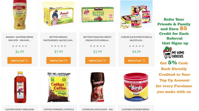 Indian Grocery Store Online Dallas With Sameday Door Delivery - MyHomeGrocers