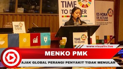 Menko PMK Puan Maharani, Mengajak Dunia untuk Perangi Penyakit Tidak Menular di Markas PBB