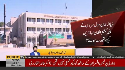 Download Video: Chairman NAB approves of inquiry against Maulana Fazal-ur-Rehman's brother Zia-ur-Rehman