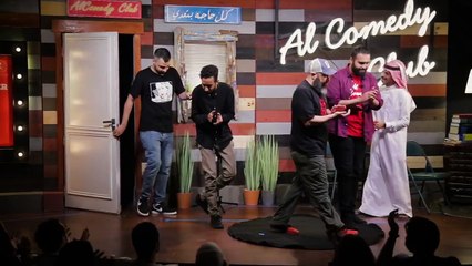 برنامج ثلوثية عبدالرحمن الشيخي - 102- ( راكان بو خالد ) #الكوميدي_كلوب