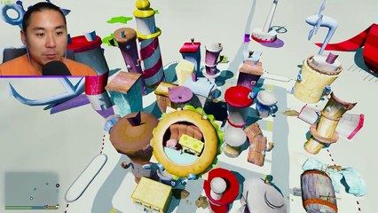 ANIMATRONICS & SPONGEBOB UNDER SEA ADVENTURE! (GTA 5 Mods For Kids FNAF RedHatter)