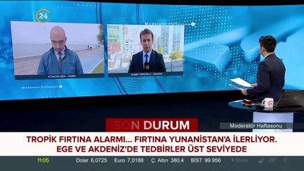 Tropik fırtına alarmı