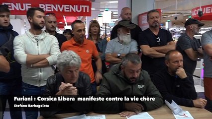 Furiani : Corsica Libera  entame ses actions contre la vie chère