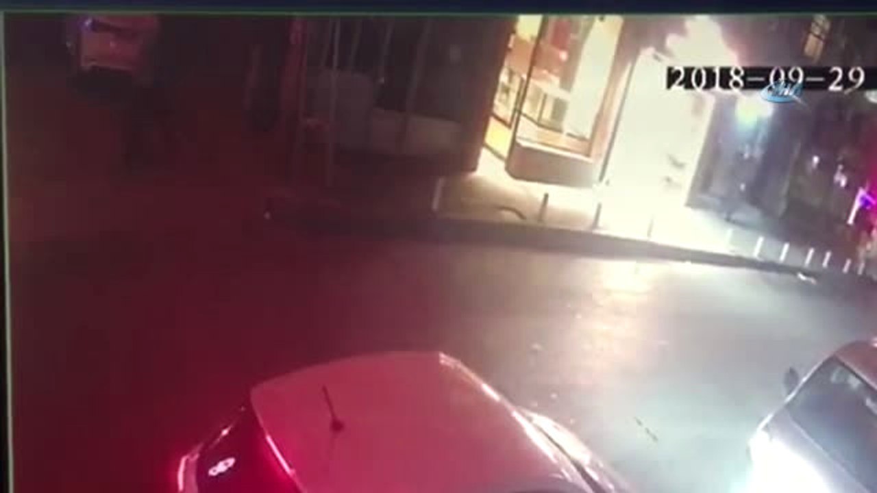Kağıthane'de Cinayet Anı Kamerada