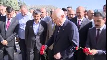 Devlet Bahçeli Kızılcahamam Ülkücü Şehitleri Anıtı'nı Ziyaret Etti