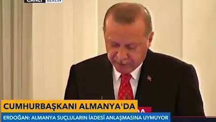 Cumhurbaşkanı Erdoğan Almanca konuştu