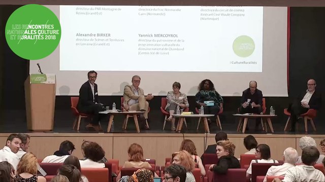 Table-Ronde 3 des Rencontres nationales Culture et Ruralités 2018
