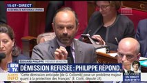 Démission refusée de Collomb: 