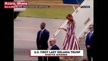Melania Trump Arrives In Ghana