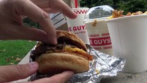 [FAST FOOD] Test du 1er FIVE GUYS de France à Paris - Studio Bubble Tea Food unboxing food