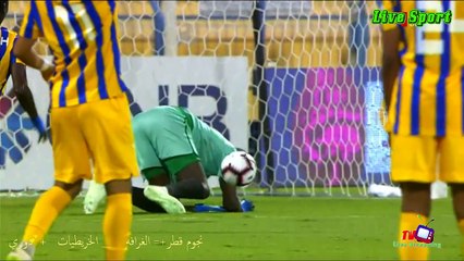 دوري نجوم قطر مباراه نادي الخريطيات ونادي الغرافه المرحله الاولى الجوله السابعه 28_9_ ش الاول 2018