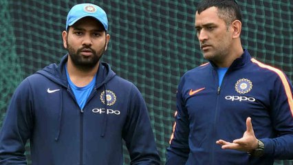 Скачать видео: Asia Cup 2018 : Rohit Sharma Feels He's Similar To 'Captain Cool' MS Dhoni