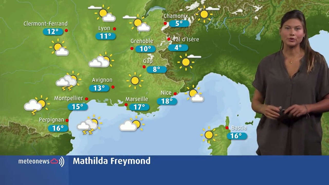 Des orages ce dimanche, de la fraîcheur lundi : votre météo pour les jours à venir