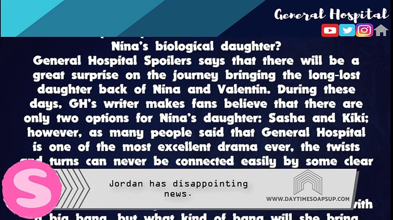 General Hospital spoilers: What will Nelle do if she is Nina’s biological daughter?