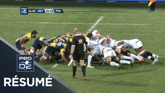 PRO D2 - Résumé Nevers-Provence Rugby: 39-17 - J6 - Saison 2018/2019