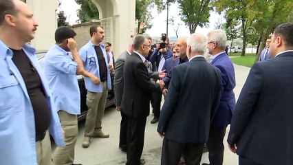 Cumhurbaşkanı Yardımcısı Oktay, Bahariye Mevlevihanesi'nde taziyeleri kabul etti - İSTANBUL