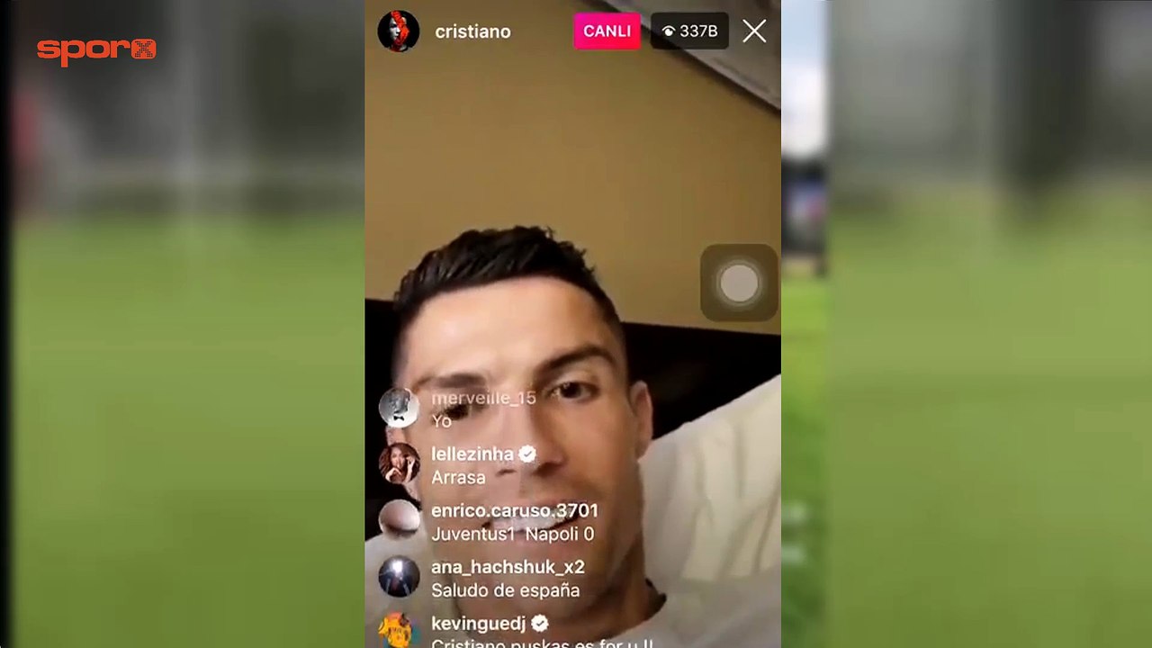 Cristiano Ronaldo: "Selamun aleyküm"