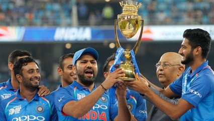 Скачать видео: Asia Cup 2018: From Rohit Sharma to Jasprit Bumrah, Team India's Report Card|वनइंडिया हिंदी