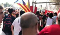 Agresión de independentistas a un Guardia Civil