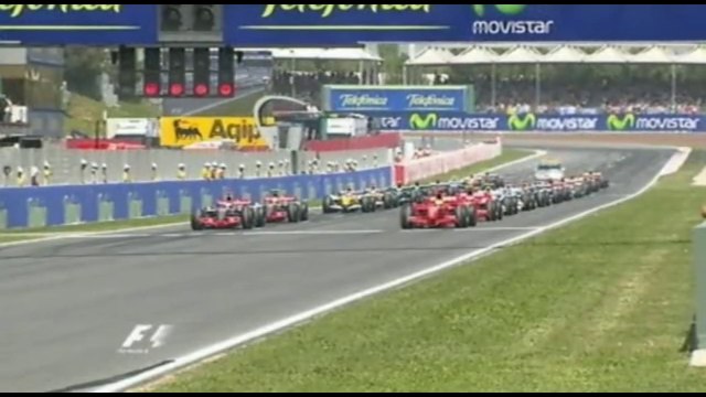 F1 2007 Spanish Grand Prix Race Highlights