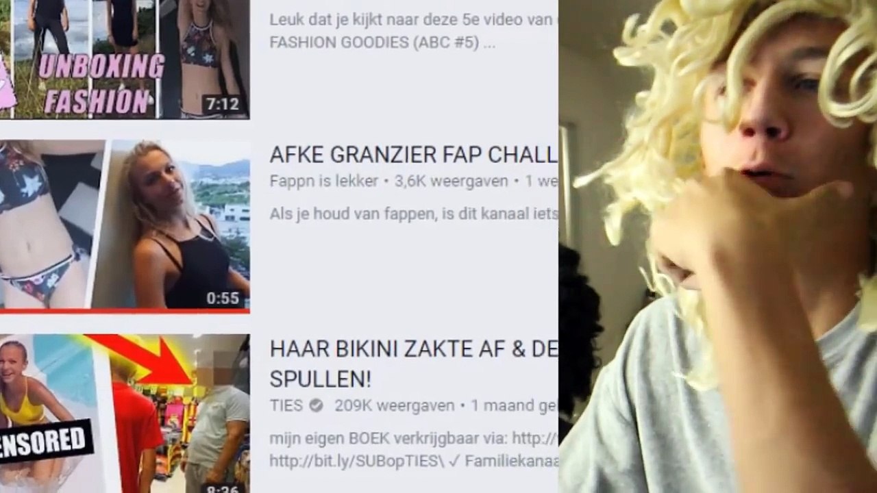 REAGEREN OP FAP VIDEO'S VAN MIJN ZUS!!