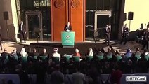 Cumhurbaşkanı Erdoğan Köln Merkez Camii'nin açılışında konuşuyor