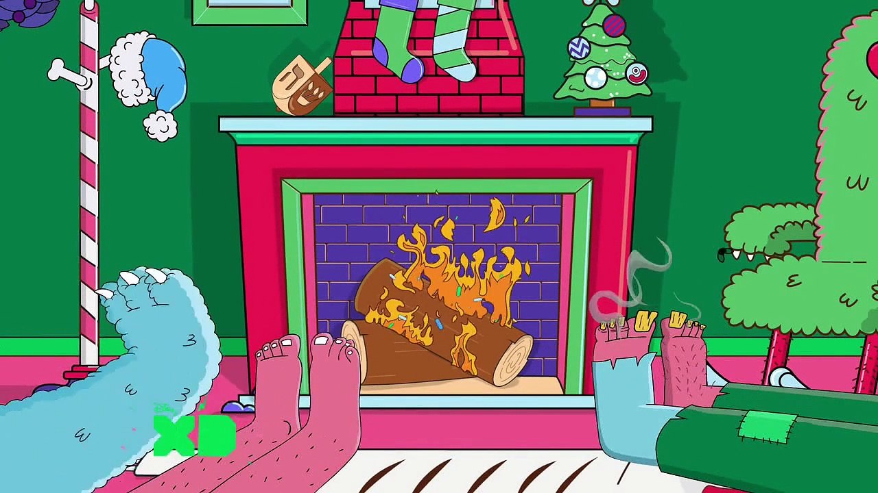 Disney XDs Yule Log 2015