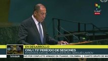 Rusia critica ante #UNGA el injerencismo contra países del mundo