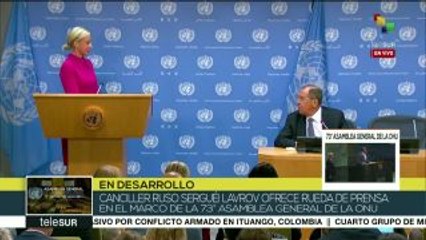 Analiza canciller ruso situación actual del conflicto Israel/Palestina