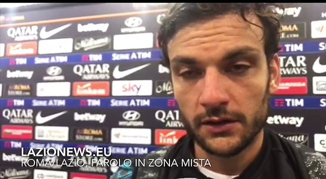 ROMA-LAZIO, PAROLO IN MIXED ZONE