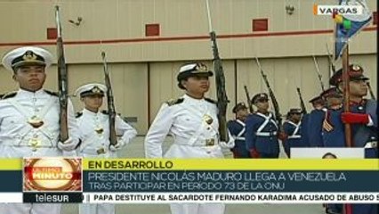 Presidente Maduro califica como victoriosa su participación en la ONU