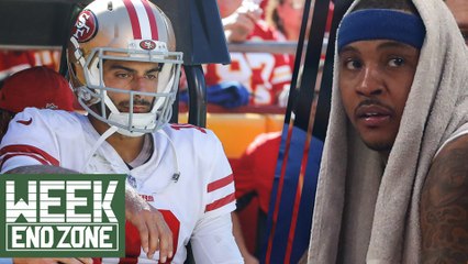 Who Should Replace Jimmy Garoppolo? Will Carmelo Anthony Actually Come Off The Bench? | WEZ