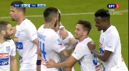 0-1 Sandi Krizman - Panathinaikos vs PAS Giannina - 29.09.2018 [HD]