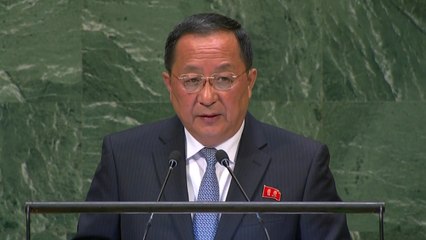 리용호 "비핵화의 의지 확고...일방적 핵무장 해제 없을 것" / YTN