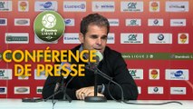Conférence de presse US Orléans - FC Lorient (2-0) : Didier OLLE-NICOLLE (USO) - Mickaël LANDREAU (FCL) - 2018/2019