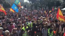 Seis detenidos y 24 heridos en las manifestaciones de Barcelona