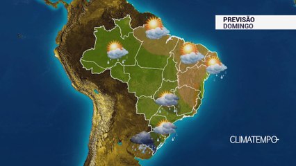 Previsão Brasil – Frente fria avança