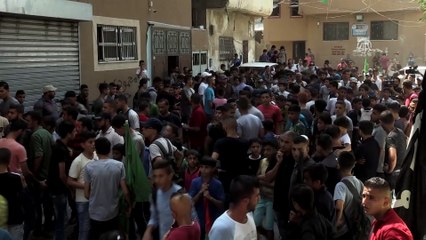 Gazze şehitlerini uğurladı (3)