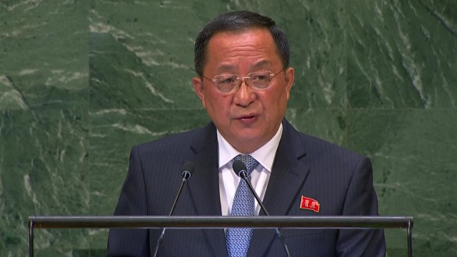 리용호 비핵화 의지 확고...일방적 핵무장 해제 없다 / YTN