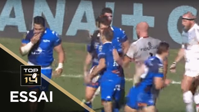TOP 14 - Essai Alex TULOU 1 (CO) - Toulouse - Castres - J6 - Saison 2018/2019