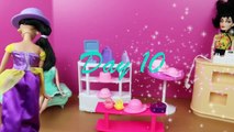 Avènement et anniversaire calendrier Tous les jours gelé dans mois cadeaux avec Barbie surprise elsa anna