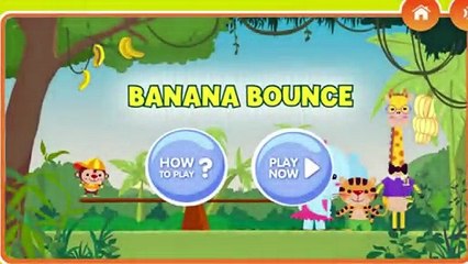 Jungle Banana Bounce Game - Jungle Banana Bounce
