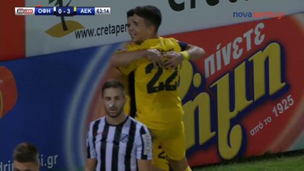 0-3 Ezequiel Ponce - OFI vs AEK Athens FC - 29.09.2018 [HD]