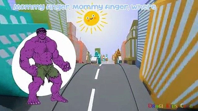 СУПЕРГЕРОИ FINGER СЕМЬЯ! Потешки Паук ironman Супермен Халк и Капитан Америка!