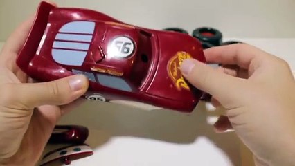 Lightning Mcqueen Buildable Car from Disney Monster Truck Gear up and Go